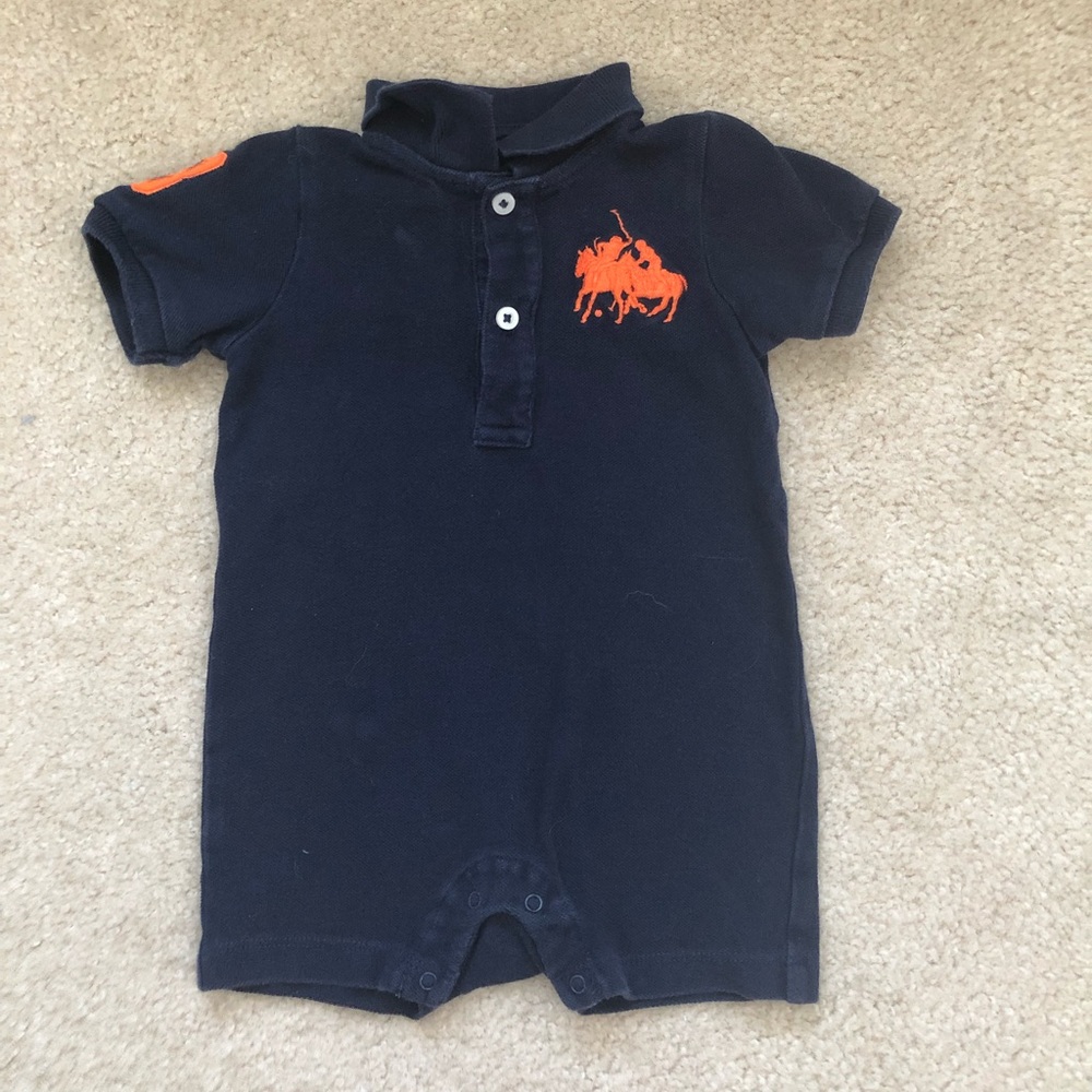 🧸6 month Ralph Lauren boys romper